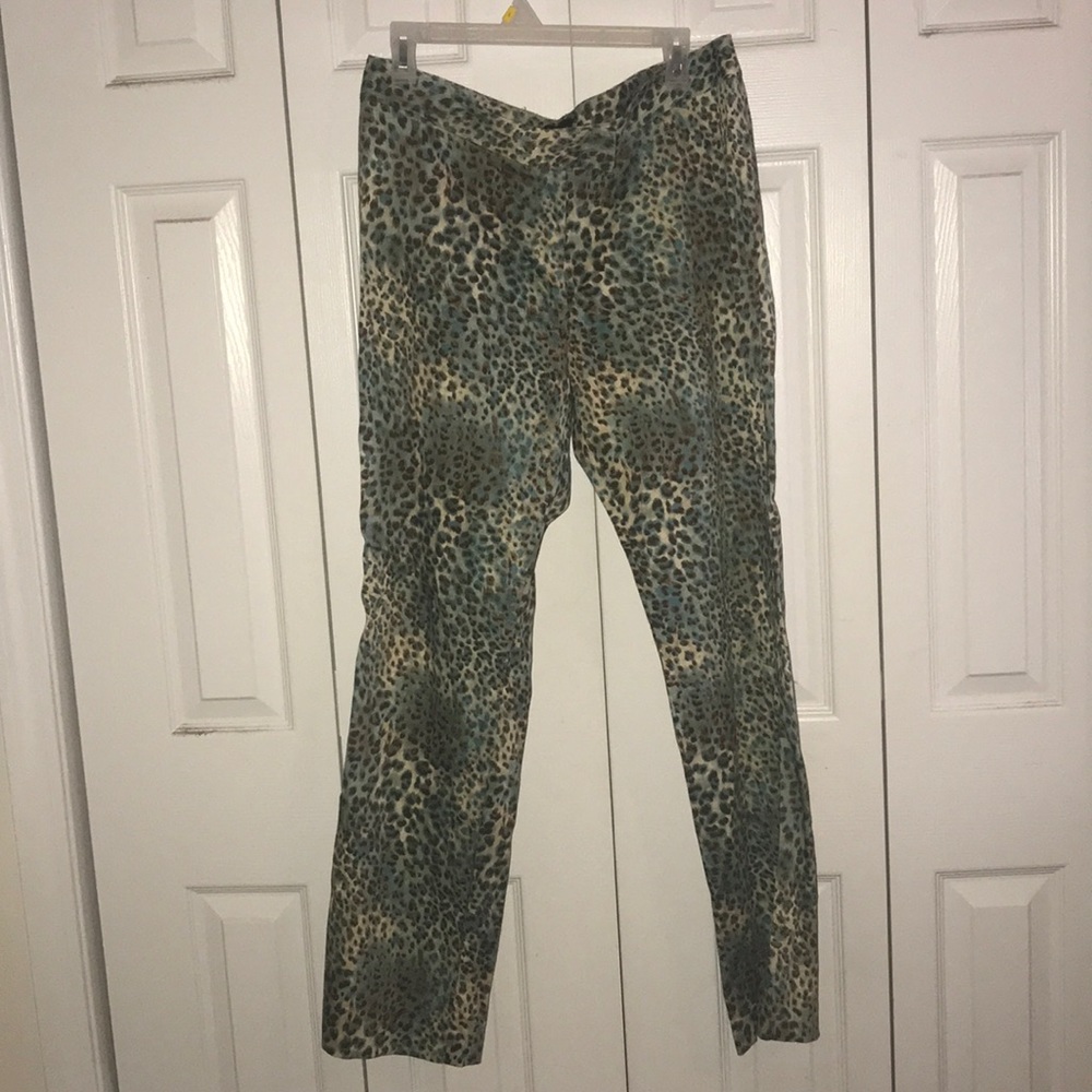 Animal Print Trousers